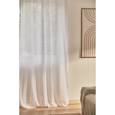 Calma House - Έτοιμη Κουρτίνα Plumeti Multicolour 140x280cm Calma House - Έτοιμη Κουρτίνα Plumeti Multicolour 140x280cm