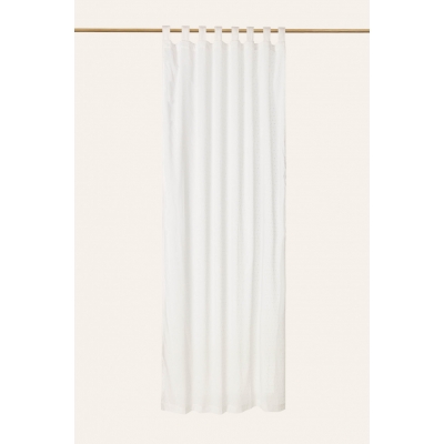 Calma House - Έτοιμη Κουρτίνα Plumeti White 140x280cm Calma House - Έτοιμη Κουρτίνα Plumeti White 140x280cm