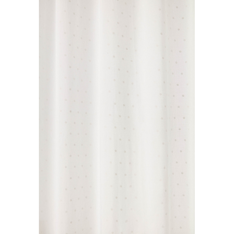 Calma House - Έτοιμη Κουρτίνα Plumeti White 140x280cm Calma House - Έτοιμη Κουρτίνα Plumeti White 140x280cm