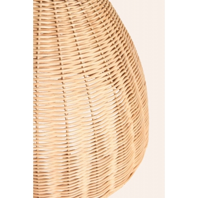 Calma House - Κρεμαστό Φωτιστικό Cane Wicker 38x43cm