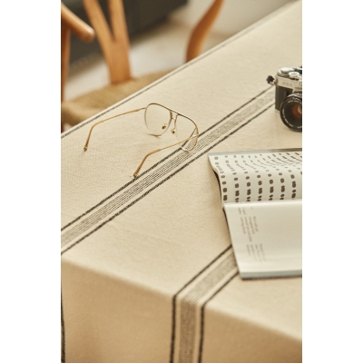 Calma House - Τραπεζομάντηλο Capri Black 160x200cm Calma House - Τραπεζομάντηλο Capri Black 160x200cm