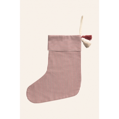 Calma House - Χριστουγεννιάτικη Μπότα Candy Red