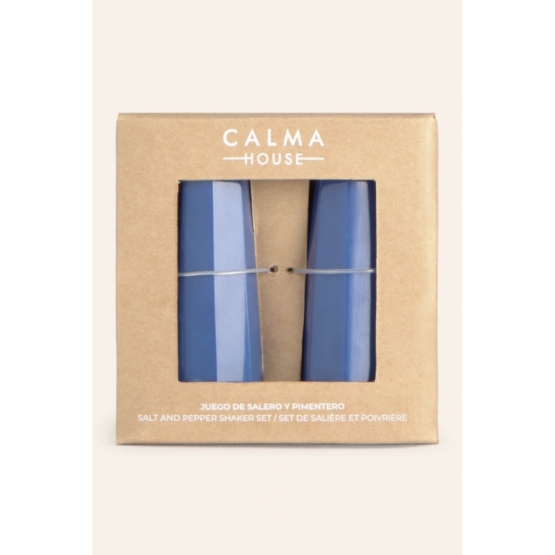 Calma House - Σετ Αλάτι Πιπέρι Mango Blue Calma House - Σετ Αλάτι Πιπέρι Mango Blue