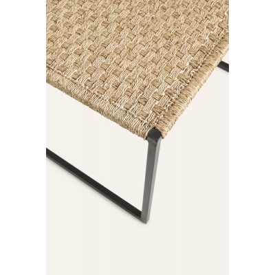 Calma House - Χειροποίητο Παγκάκι Braid Natural 45x120cm