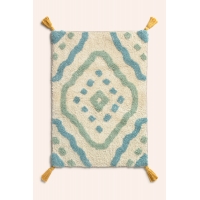 Calma House - Βαμβακερό Πατάκι Μπάνιου Turk Turquoise 50x70cm Calma House - Βαμβακερό Πατάκι Μπάνιου Turk Turquoise 50x70cm