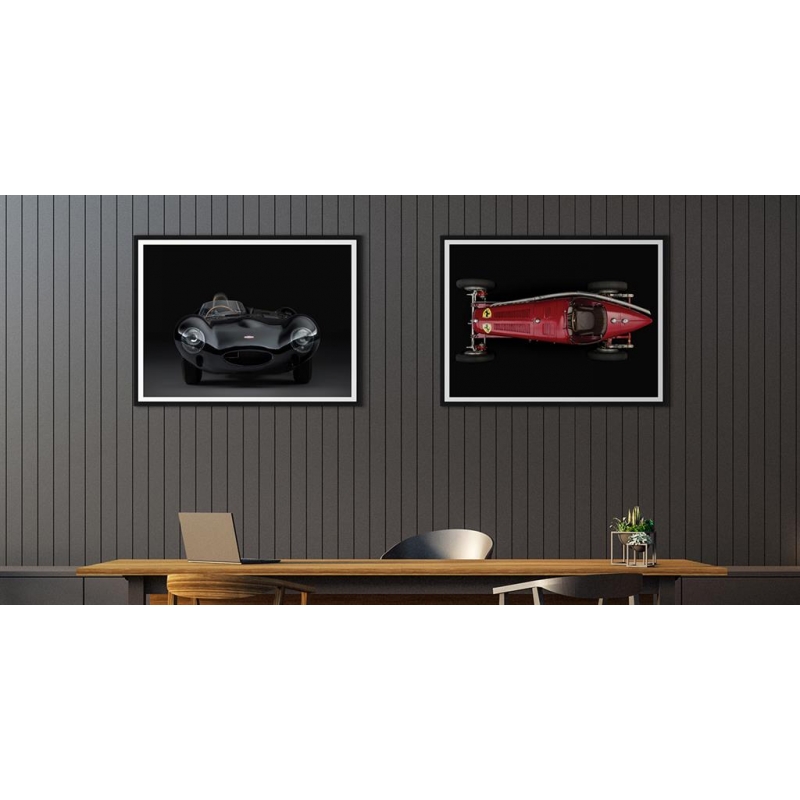 Brookpace Lascelles - Art Print Ferrari Alfa Tipo B P3 Με Κορνίζα Black Box Brookpace Lascelles - Art Print Ferrari Alfa Tipo B P3 Με Κορνίζα Black Box