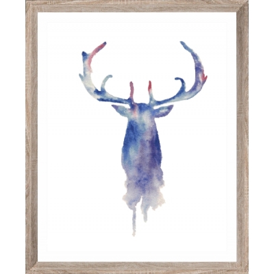 Brookpace Lascelles - Art Print Watercolour Stag Με Ξύλινη Κορνίζα Brookpace Lascelles - Art Print Watercolour Stag Με Ξύλινη Κορνίζα
