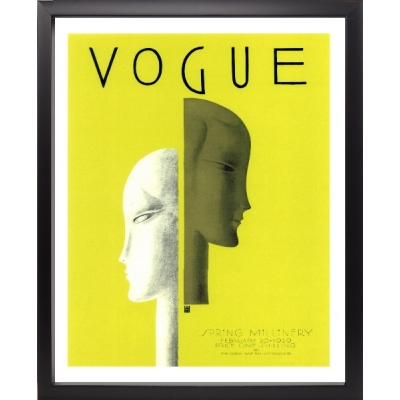 Brookpace Lascelles - Art Print Vogue February 20 1929 Με Κορνίζα Black Box Brookpace Lascelles - Art Print Vogue February 20 1929 Με Κορνίζα Black Box