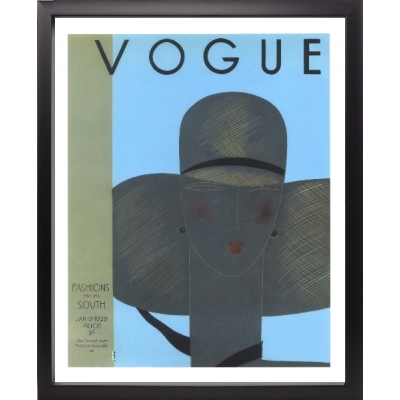 Brookpace Lascelles - Art Print Vogue January 9 1929 Με Κορνίζα Black Box Brookpace Lascelles - Art Print Vogue January 9 1929 Με Κορνίζα Black Box