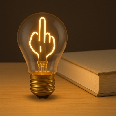Light Me Up - Επαναφορτιζόμενη Επιτραπέζια Λάμπα LED Fuck Light Me Up - Επαναφορτιζόμενη Επιτραπέζια Λάμπα LED Fuck