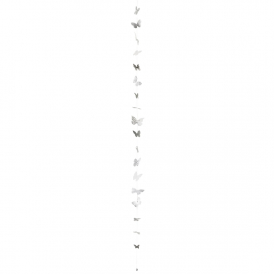 Raeder - Blossom. Χάρτινη Διακοσμητική Γιρλάντα Butterfly Necklace White Grey Raeder - Blossom. Χάρτινη Διακοσμητική Γιρλάντα Butterfly Necklace White Grey