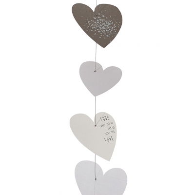 Raeder - Χάρτινη Γιρλάντα Dancing Hearts Typographie Raeder - Χάρτινη Γιρλάντα Dancing Hearts Typographie