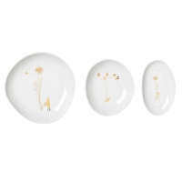 Raeder - Wonderland. Πορσελάνινα Πιατάκια Σετ 3 Dandelion