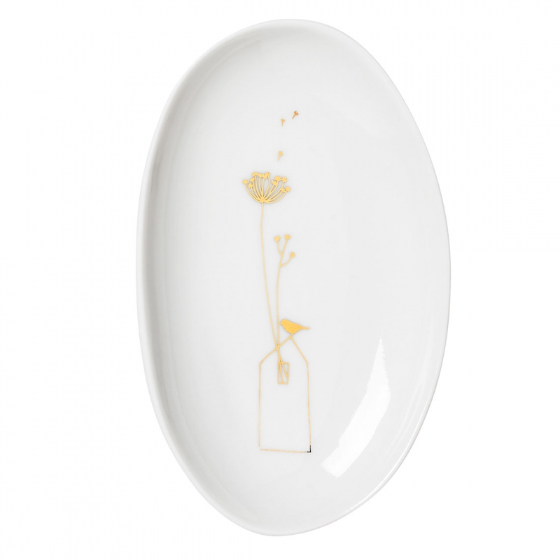 Raeder - Wonderland. Πορσελάνινα Πιατάκια Σετ 3 Dandelion