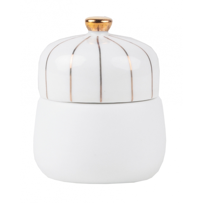 Raeder - Σετ 3 Μίνι Πορσελάνινα Κουτάκια Gold Heart