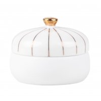 Raeder - Σετ 3 Μίνι Πορσελάνινα Κουτάκια Gold Heart