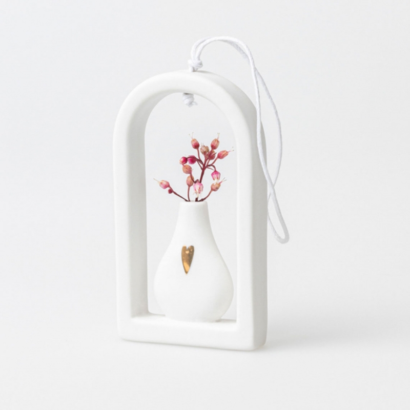 Raeder - Κρεμαστή Πορσελάνινη Μινιατούρα Vase Heart Raeder - Κρεμαστή Πορσελάνινη Μινιατούρα Vase Heart