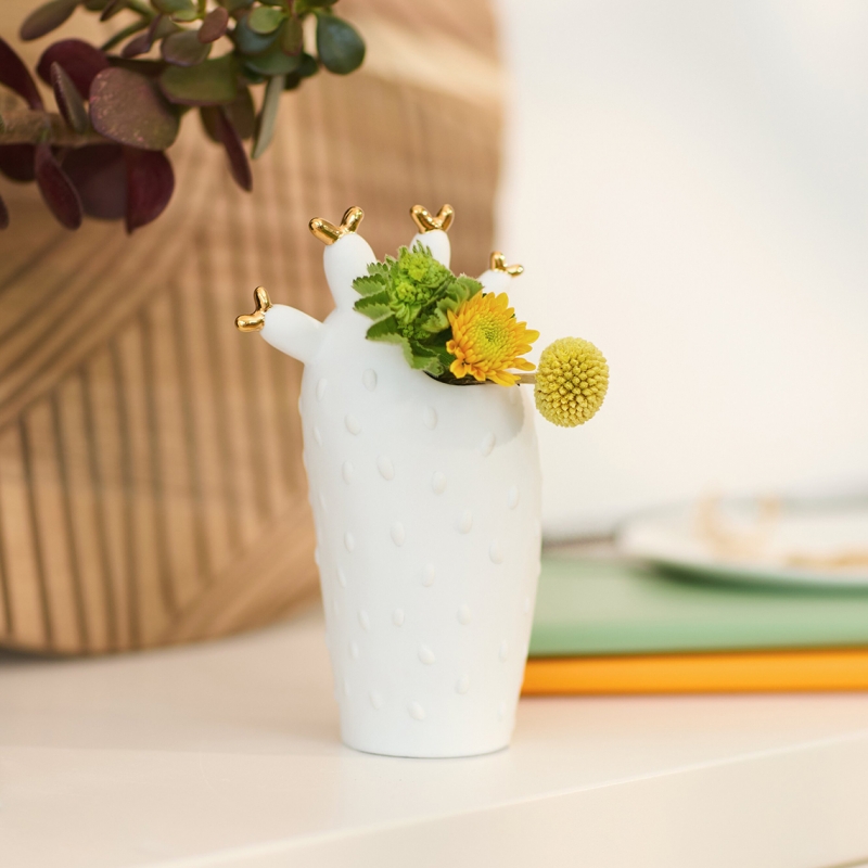 Raeder - Πορσελάνινο Βάζο Μίνι Coral Cactus