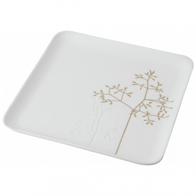 Raeder - Πορσελάνινο Πιατάκι Gold Twing