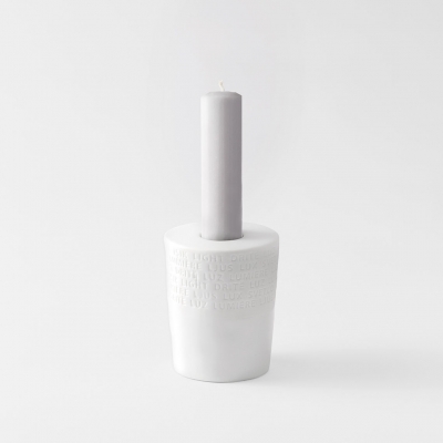 Raeder - Πορσελάνινο Κηροπήγιο Room Poetry Text