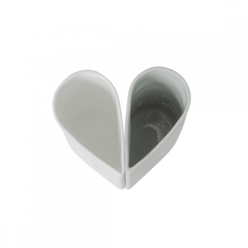 Raeder - Wedding. Σετ 2 Πορσελάνινα Βάζα Hearts