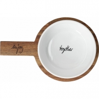 Raeder - Snacks & Nibbles. Ξύλινος Δίσκος Σερβιρίσματος Με Μπολ