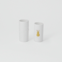 Raeder - Μίνι Διακοσμητικά Βαζάκια Gold Bunny Σετ 2