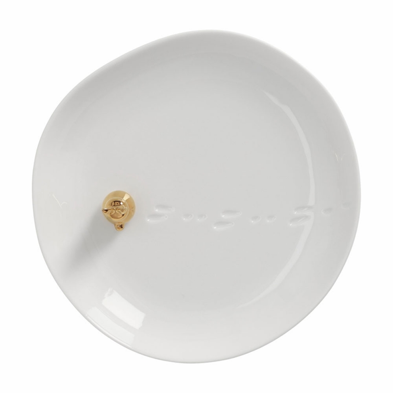 Raeder - Διακοσμητικό Μπολ Gold Bunny