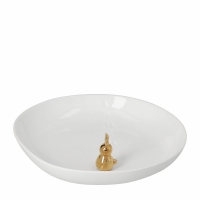 Raeder - Διακοσμητικό Μπολ Gold Bunny