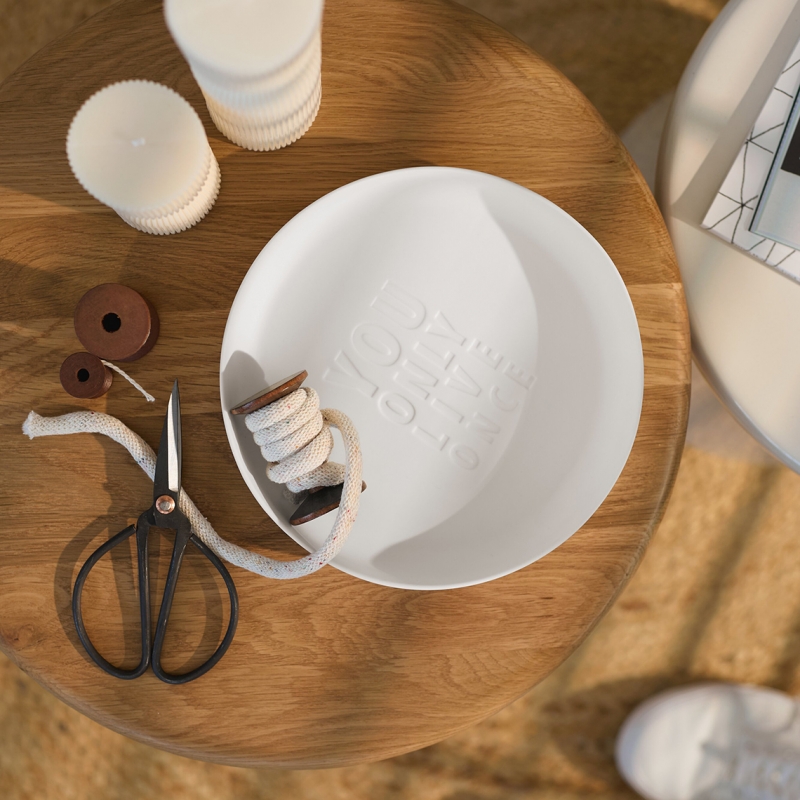 Raeder - World Of Words. Πορσελάνινο Μπολ You Only Live Once