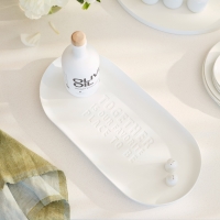 Raeder - World Of Words.  Μακρόστενο Πορσελάνινο Μπολ Together Is Our Favorite Place To Be