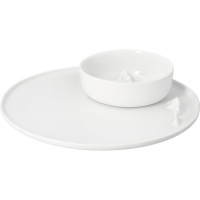 Raeder - Mountain Air. Πορσελάνινο Σετ Πιατέλα και Μπολ Summit Meeting