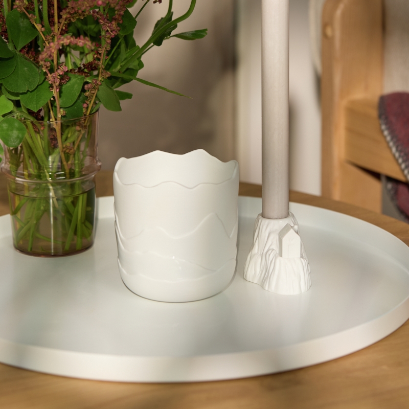 Raeder - Mountain Air. Πορσελάνινο Κηροπήγιο House on the Mountain