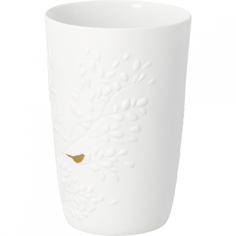 Raeder - Porcelain Stories. Πορσελάνινο Βάζo Little Gold Bird