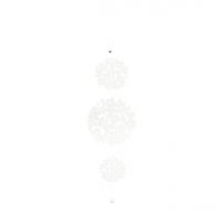 Raeder - Blossom. Χάρτινη Διακοσμητική Γιρλάντα Pure Scattered Flowers