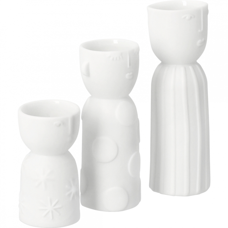 Raeder - Natural creatures. Σετ 3 Μίνι Πορσελάνινα Βαζάκια Raeder - Natural creatures. Σετ 3 Μίνι Πορσελάνινα Βαζάκια