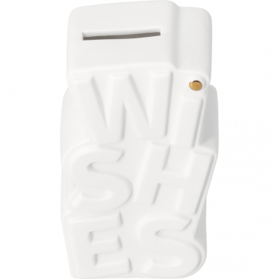 Raeder - Word fragments. Πορσελάνινος Κουμπαράς Wishes