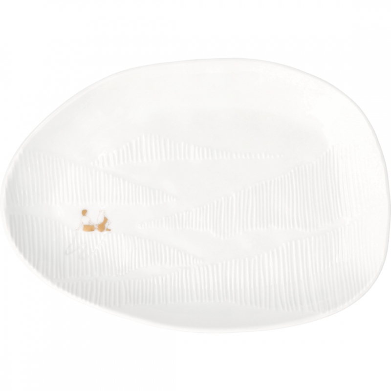 Raeder - Picture stories. Πορσελάνινο Πιάτο View into the distance