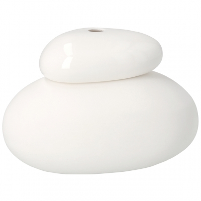 Raeder - Natural elements. Κεραμικό Μίνι Βάζο White Pebbles