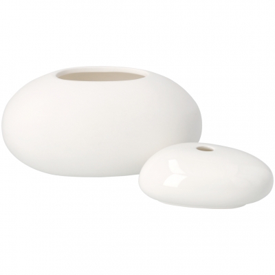 Raeder - Natural elements. Κεραμικό Μίνι Βάζο White Pebbles