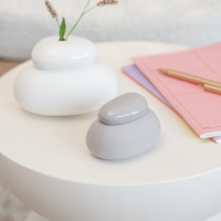 Raeder - Natural elements. Κεραμικό Μίνι Κουτί Με Καπάκι Pebbles