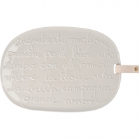 Raeder - Cucina Italiana. Κεραμική Πιατέλα Vivere la dolce vita