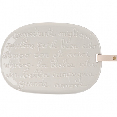 Raeder - Cucina Italiana. Κεραμική Πιατέλα Vivere la dolce vita