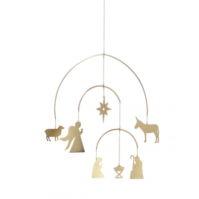 Raeder - Χρισοτυγενιάτικο Μεταλλικό Μόμπιλε Φάτνη