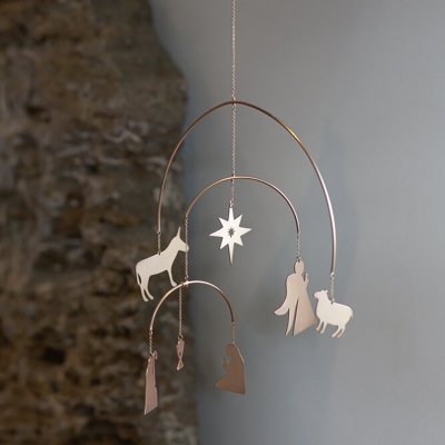 Raeder - Χρισοτυγενιάτικο Μεταλλικό Μόμπιλε Φάτνη Raeder - Χρισοτυγενιάτικο Μεταλλικό Μόμπιλε Φάτνη