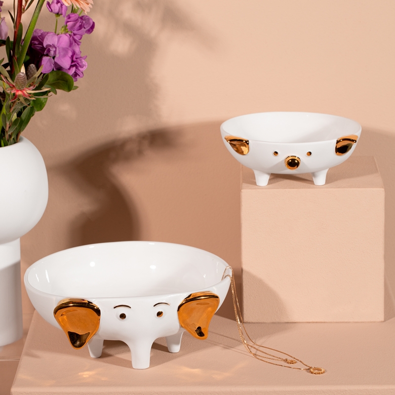 Trevoly By Raeder - Πορσελάνινο Διακοσμητικό Μπολ Elephant