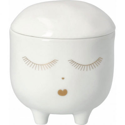 Trevoly By Raeder - Πορσελάνινο Μπολ Με Καπάκι Μπάνιου Sunny