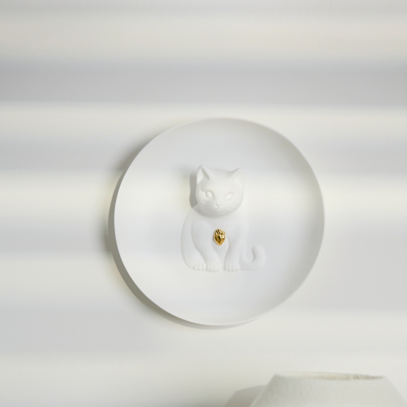 Trevoly By Raeder - Πορσελάνινο Διακοσμητικό Τοίχου Kitten