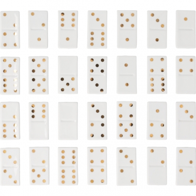 Trevoly By Raeder - Πορσελάνινο Επιτραπέζιο Παιχνίδι Ντόμινο