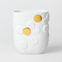 Raeder - Πορσελάνινο Βάζo Golden Dot